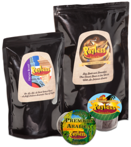 Payless Coffee Resealable Foil Bags and Single-Cup Packs