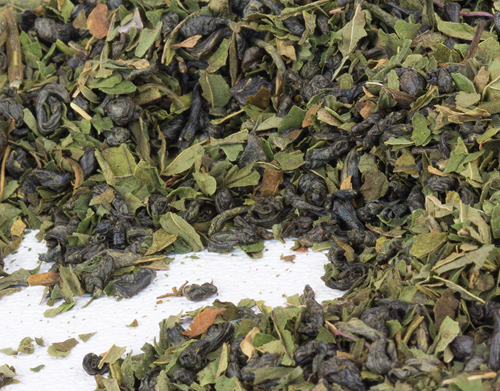 Photo of Ingredients in Payless Coffee and Tea Organic Moroccan Mint Green Tea